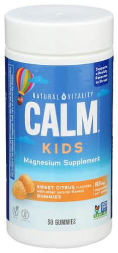 Natural Vitality Kids Calm Gummy Citrus - 60 Pc (1 Units)