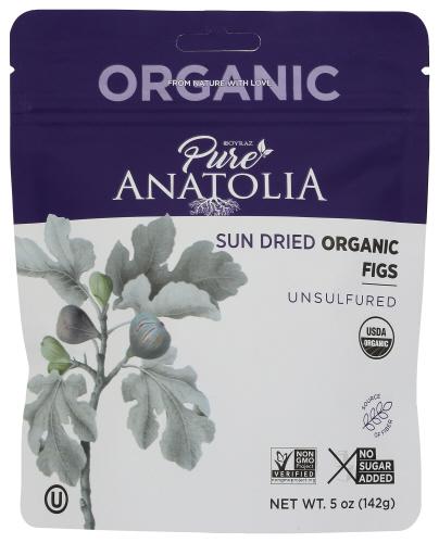 Pure Anatolia Figs Sun Dried Organic - 5 Oz (6 Units)
