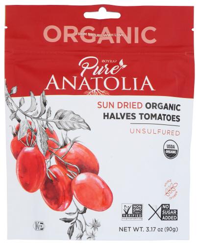 Pure Anatolia Tomatoes Sun Dried Halves - 3.17 Oz (6 Units)