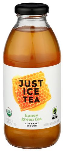 Just Ice Tea Tea Hon Grn Organic - 16 Fo (12 Units)