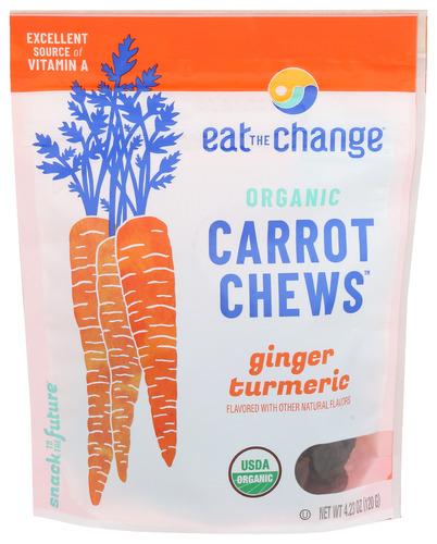 Eat The Change Carrot Chws Gngr Turmrc - 4.2 Oz (8 Units)