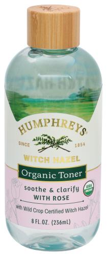 Humphreys Toner Facl Witch Hzl Rose - 8 Oz (1 Units)