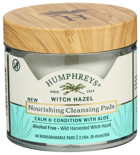 Humphreys Cleanser Fcl Witch Hazel - 60 Pc (3 Units)
