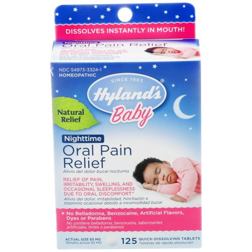 Hyland Oral Pain Rlf Baby Nghtm - 125 Tb (1 Units)