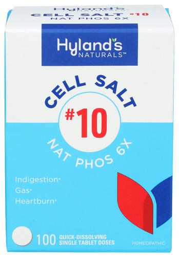 Hyland Cell Salt 10 Nat Phos 6X - 100 Tb (1 Units)