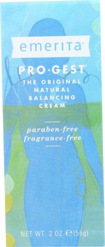 Emerita Progest Parab Free Cream - 2 Oz (1 Units)