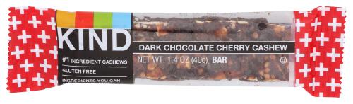 Kind Bar Plus Chocolate Drk Chrry Cshw - 1.4 Oz (12 Units)