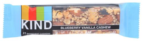 Kind Bar Bluebnry Vanilla Cashew - 1.4 Oz (12 Units)
