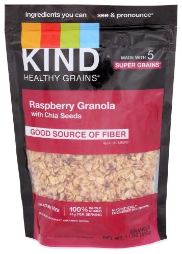 Kind Clusters Raspberry Chia Seed - 11 Oz (6 Units)