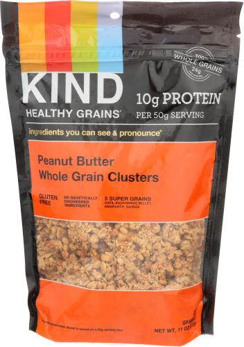 Kind Clusters Peanut Butter Whole Grain Bag - 11 Oz (6 Units)