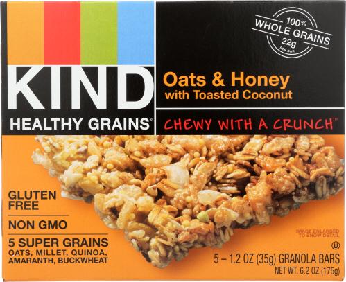 Kind Bar 5Pk Granola Oat Honey Cocon - 6.2 Oz (8 Units)