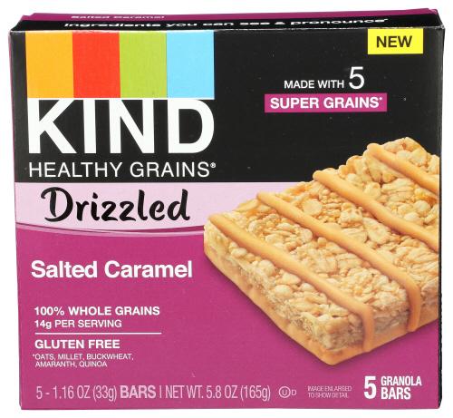 Kind Bar Drzld Salted Caramel - 5.8 Oz (8 Units)