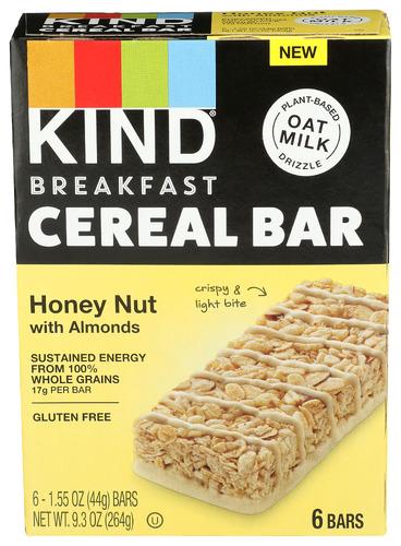 Kind Bar Cereal Honey Nut - 9.3 Oz (6 Units)
