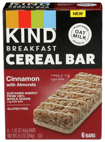 Kind Bar Cereal Cinnamon Almnds - 9.3 Oz (6 Units)