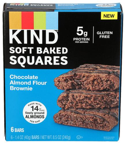 Kind Squares Chc Almd Brownie - 8.5 Oz (8 Units)