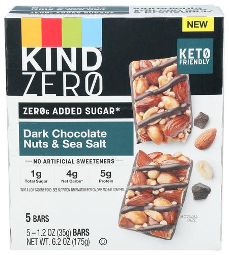 Kind Bar Drk Cho Nts Sslt 5Ct - 6.2 Oz (6 Units)