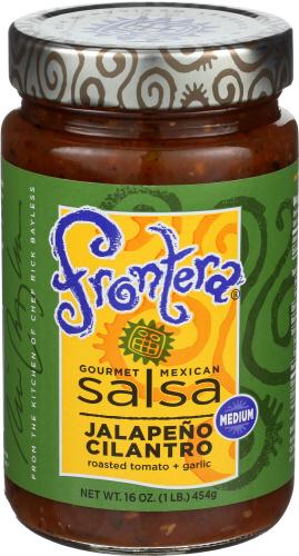 Frontera Salsa Med Jlpno Clntro - 16 Oz (6 Units)