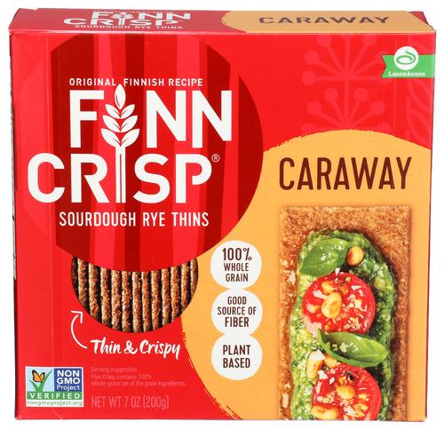 Finn Crisp Crispbread Caraway - 7 Oz (9 Units)