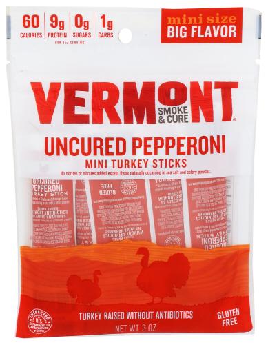 Vermont Smoke Trky Peprni Stck Go Pk - 3 Oz (8 Units)
