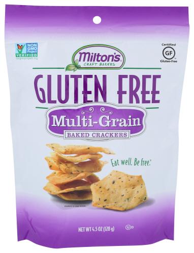 Miltons Cracker Bkd Mltigrn - 4.5 Oz (12 Units)