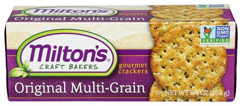 Miltons Crackr Gourmet Mltgrn Orig - 8.4 Oz (8 Units)