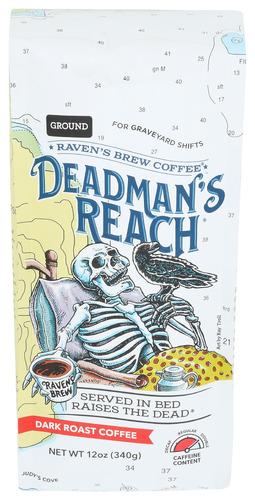 Ravens Brew Coffee Deadmans Gd - 12 Oz (6 Units)