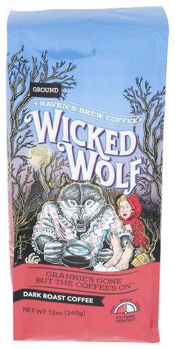 Ravens Brew Coffee Wicked Wlf Gd - 12 Oz (6 Units)