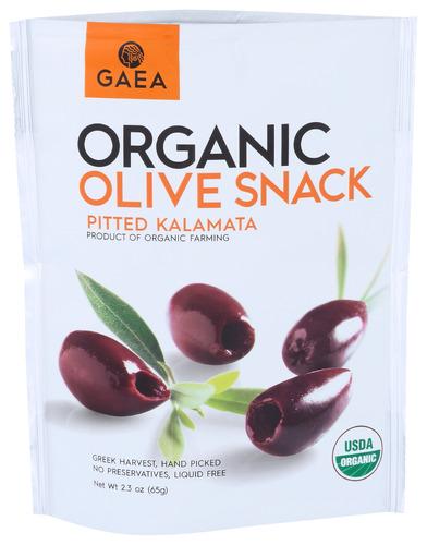 Gaea North America Olives Kalamata Snkpk - 2.3 Oz (8 Units)