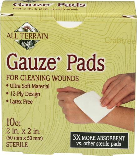 All Terrain Gauze Pads - 10 Pc (1 Units)