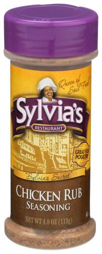 Sylvias Ssnng Rub Chckn - 4 Oz (12 Units)