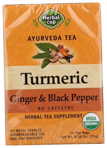 Herbal Cup Tea Ginger Black Pepper - 16 Bg (6 Units)