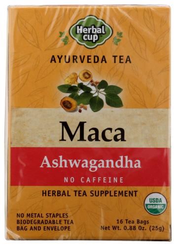 Herbal Cup Tea Maca Ashwagandha - 16 Bg (6 Units)