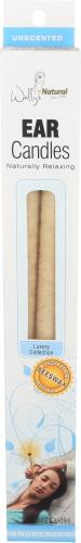 Wally Ear Candle Beeswax Plain - 2 Pc (5 Units)