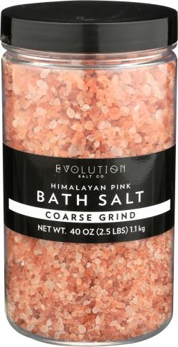 Evolution Salt Bath Salt Coarse Grind - 40 Oz (1 Units)
