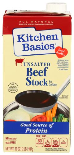 Kitchen Basics Stock Beef Unsltd - 32 Oz (12 Units)