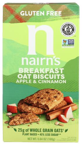 Nairns Biscuits Apple Cinnamn - 5.64 Oz (6 Units)