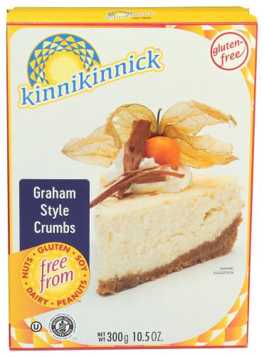 Kinnikinnick Crumbs Graham Style - 10.5 Oz (6 Units)