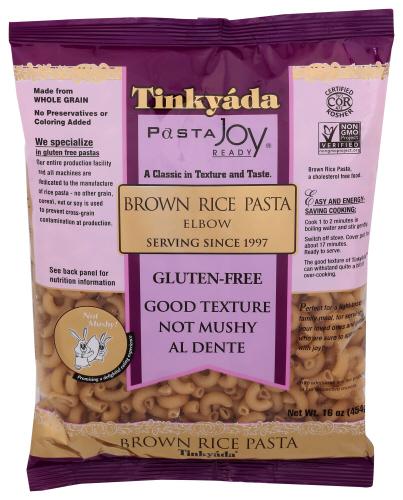 Tinkyada Pasta Brown Rice Elbow - 16 Oz (12 Units)