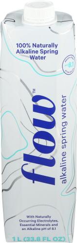 Flow Water Water Alklne Sprng 1Ltr - 1 Lt (12 Units)