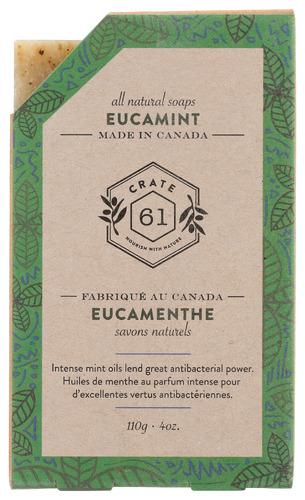 Crate 61 Soap Bar Eucamint - 4 Oz (8 Units)