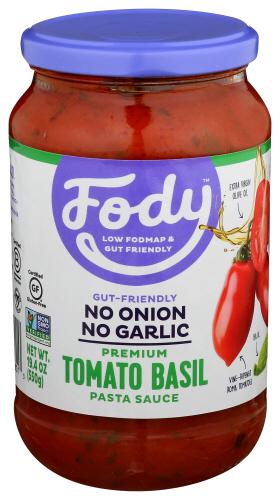 Fody Food Co Sauce Pasta Tomato Basil - 19.4 Oz (6 Units)