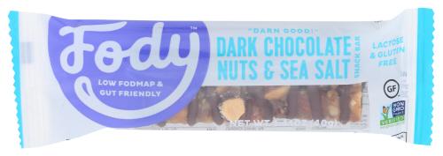 Fody Food Co Bar Drk Chocolate Sea Salt - 1.41 Oz (12 Units)