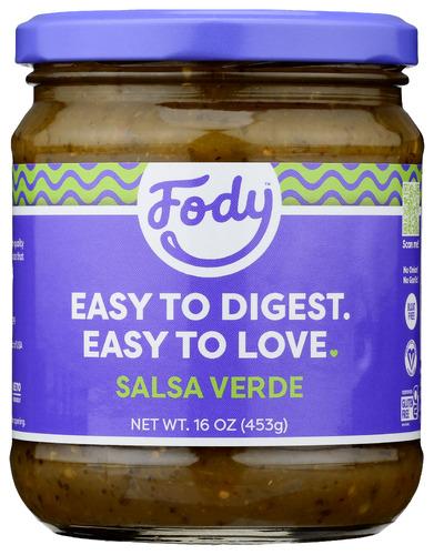 Fody Food Co Salsa Verde - 16 Oz (6 Units)