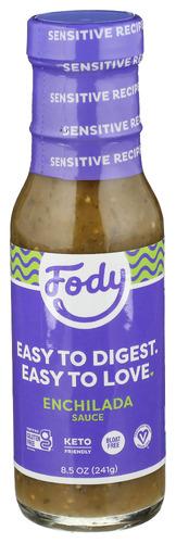 Fody Food Co Sauce Green Enchilada - 8.5 Oz (6 Units)
