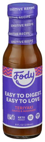 Fody Food Co Sauce Marinade Teriyaki - 8 Fo (6 Units)