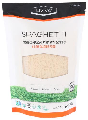 Liviva Pasta Shratki Spghti Oat - 14.11 Oz (6 Units)