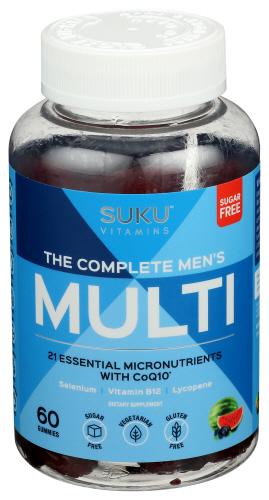Suku Vitamins Mens Multivitamin Gummy - 60 Pc (1 Units)