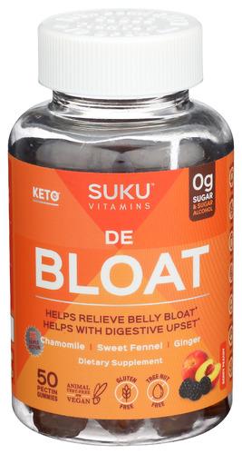 Suku Vitamins Digestive Debloat Gummy - 50 Pc (1 Units)