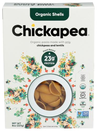 Chickapea Pasta Shells - 8 Oz (6 Units)