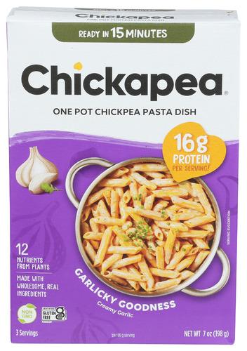 Chickapea Pasta Dish Creamy Garlic - 7 Oz (6 Units)